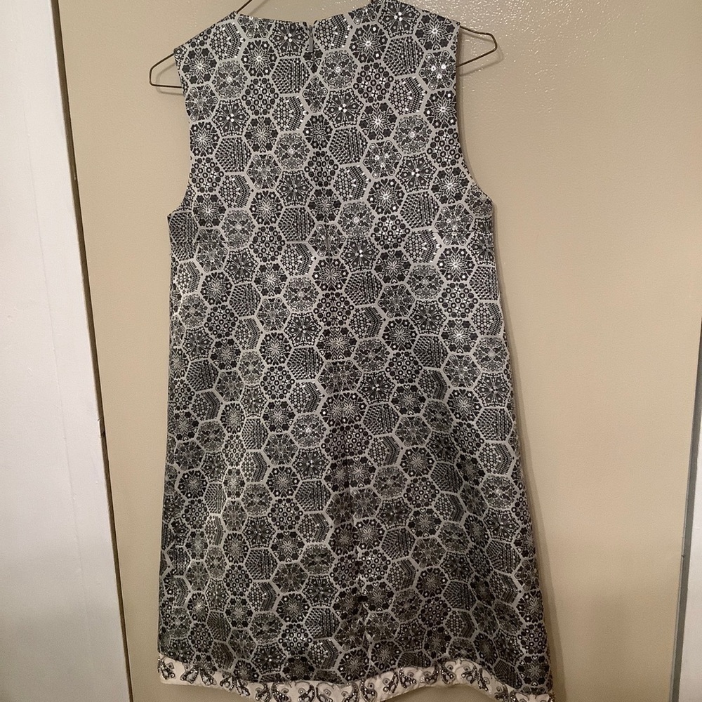 Gucci Geometric Print Embroidered Dress Size 38 IT H2F​​​​​​ - Picture 7 of 16